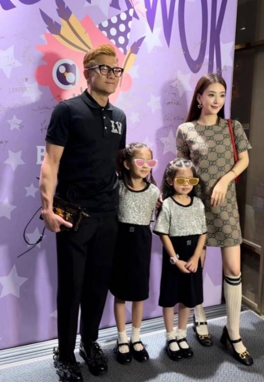 郭富城承认妻子怀三胎 一家四口时隔6年再迎新成员