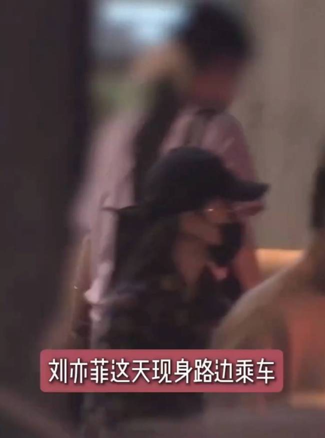 刘亦菲被拍到聚餐后去医院 披棋格纹围巾包裹严实